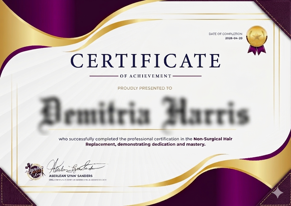 Certification From Lynn