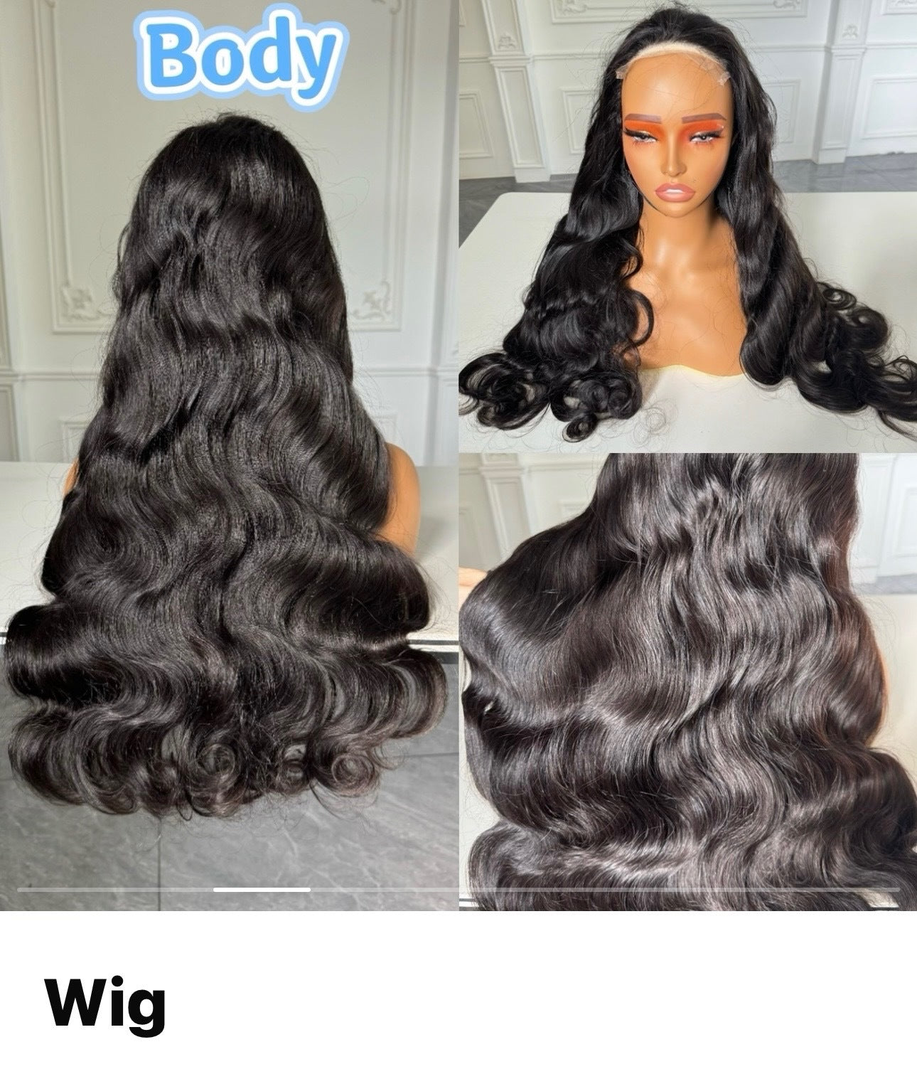 Burmese Hair Wig - Body