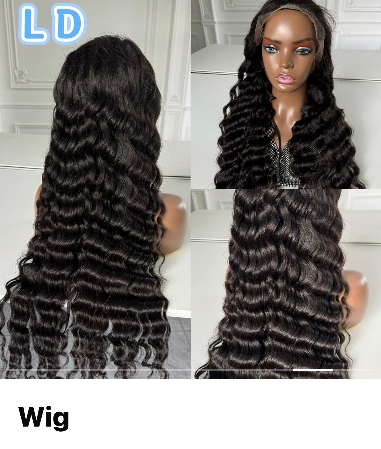 Burmese Hair Wig - Loose Deep
