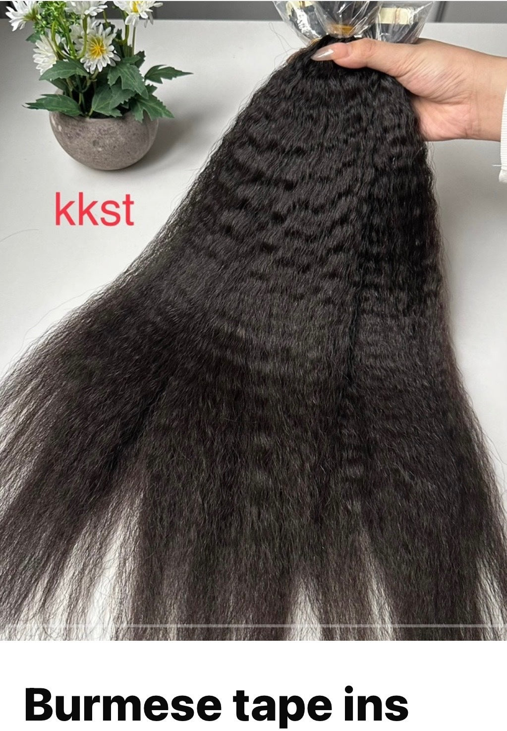 Burmese Tape Ins - Kinky Straight