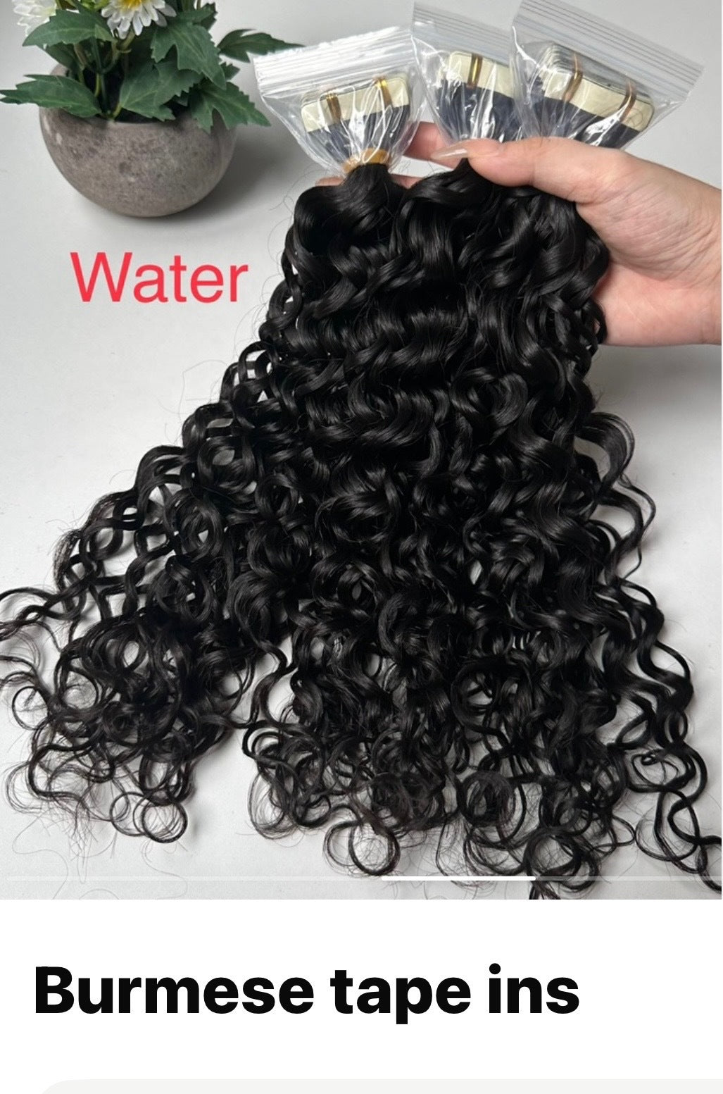 Burmese Tape Ins - Water