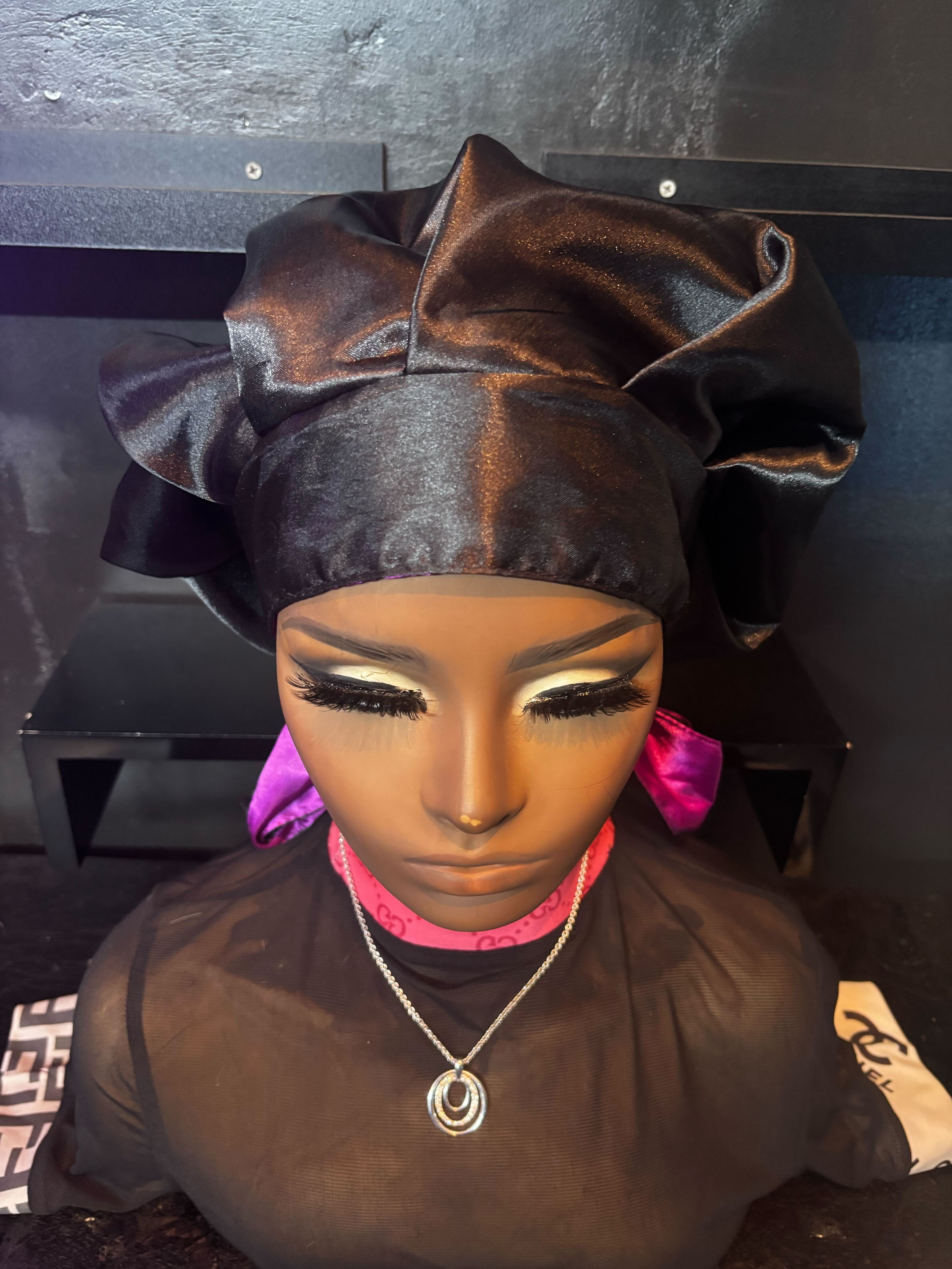 Bonnet With Tie Band