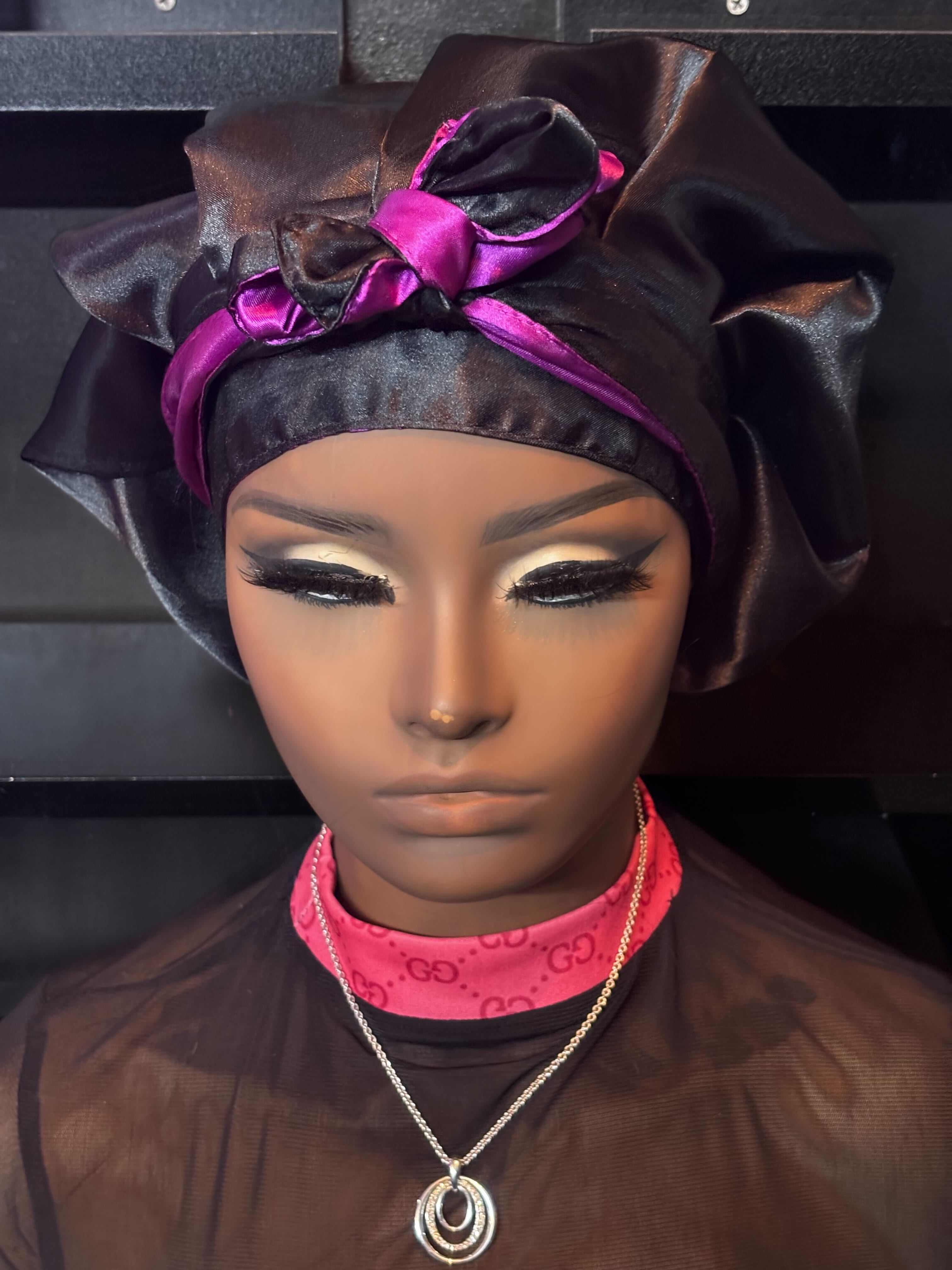 Bonnet With Tie Band